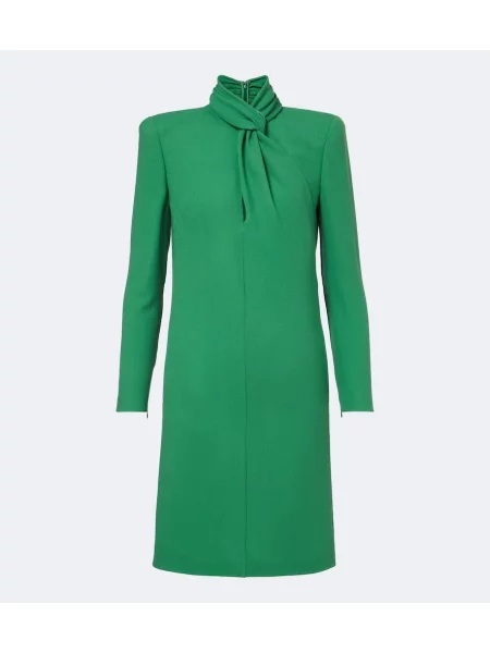 Rochie Valentino de lână verde