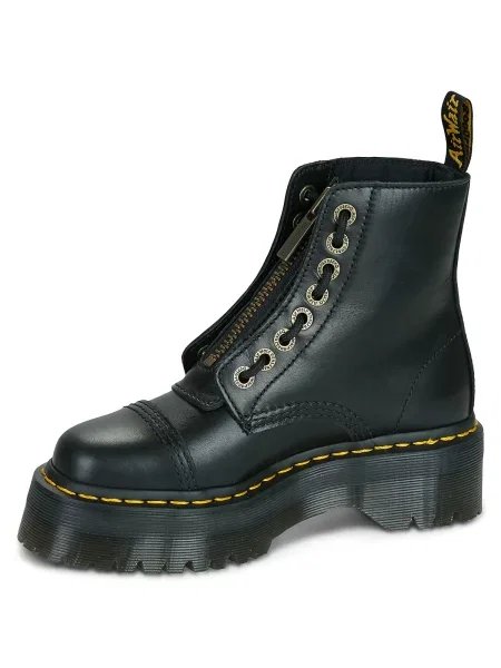 Pantofi Dr. Martens cu model floral negru