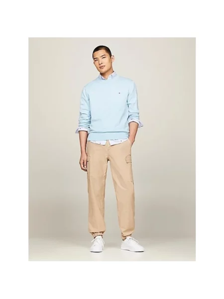 Sweter Tommy Hilfiger niebieski