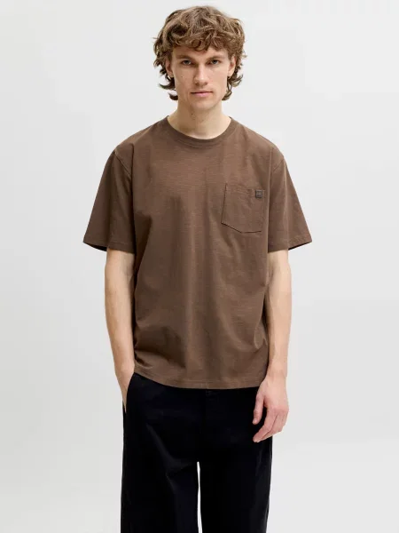 JACK & JONES Tricou JJEDover' maro