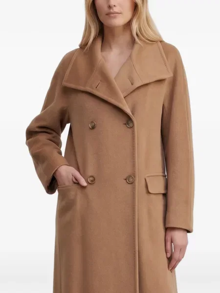 Palton Max Mara cu două rânduri de nasturi