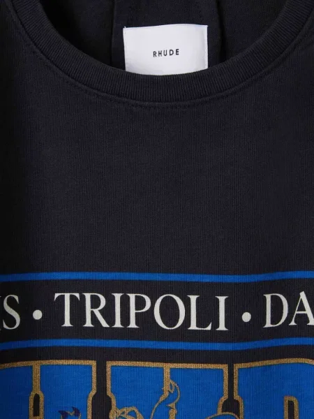 Tricou Rhude cu imagine negru