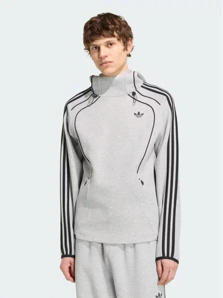 Свитшот Adidas серый