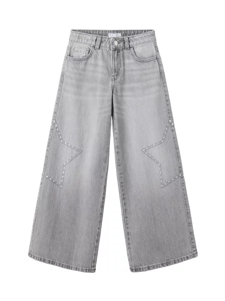 MANGO KIDS Jeans denim gri