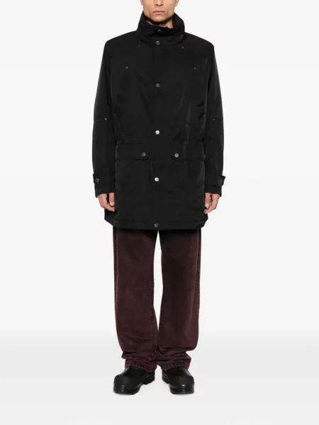 Palton Off-white cu autograf alb