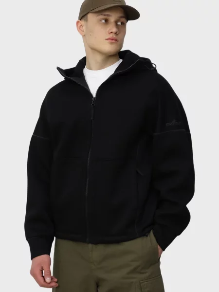 Куртка Stone Island с камнями черная
