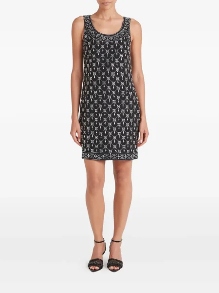 Мини рокля Temperley London черно
