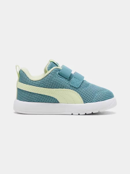 Дитячі Кеди низькі PUMA Courtflex V3 Mesh Inf комбінований верх синій