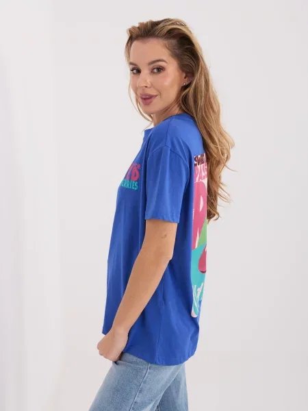 Тениска Sublevel синьо