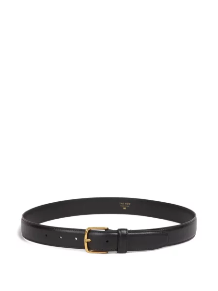 Curea The Row din piele negru