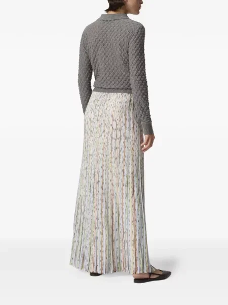Fusta plisata Missoni cu paiete plisată