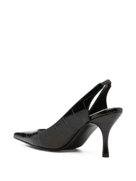 Pantofi cu toc Magda Butrym slingback negru