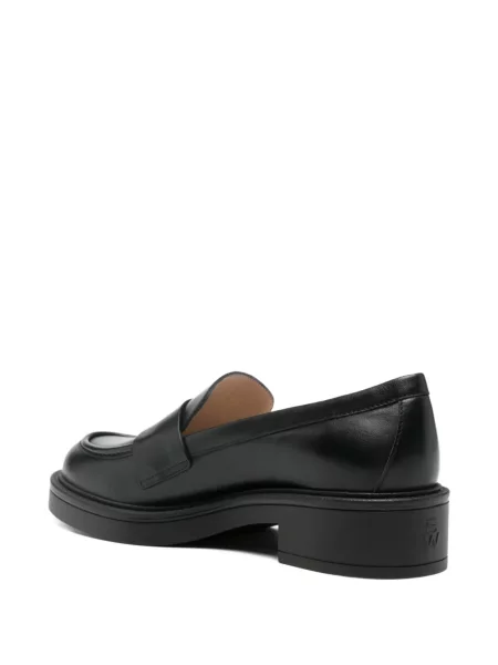 Pantofi loafer Stuart Weitzman din piele negru