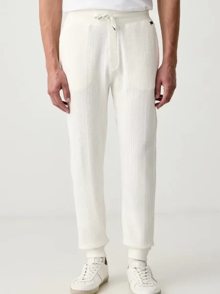 BOSS pantaloni de loungewear pentru bărbați cu Structure Pants bej