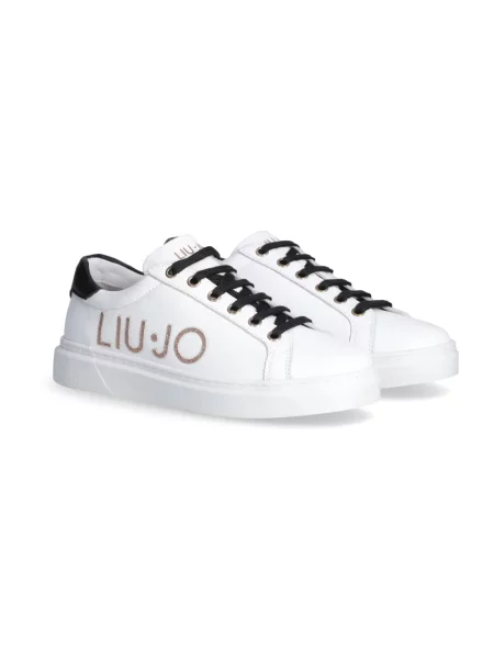 Sneakersy Liu Jo skórzane białe