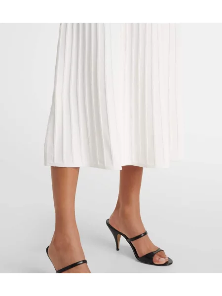 Rochie Veronica Beard tricotate de costum alb