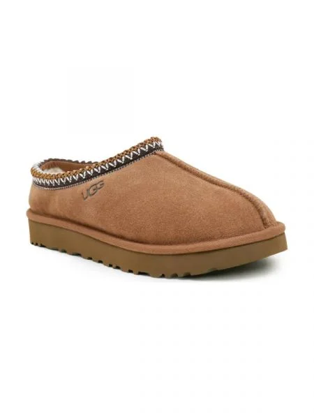 Papuci Din Piele Pentru Femei Ugg Tasman maro