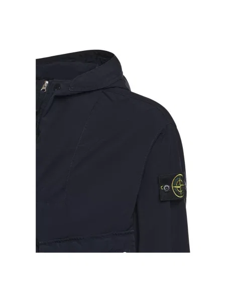 Lekka kurtka Stone Island z kamieniami niebieska