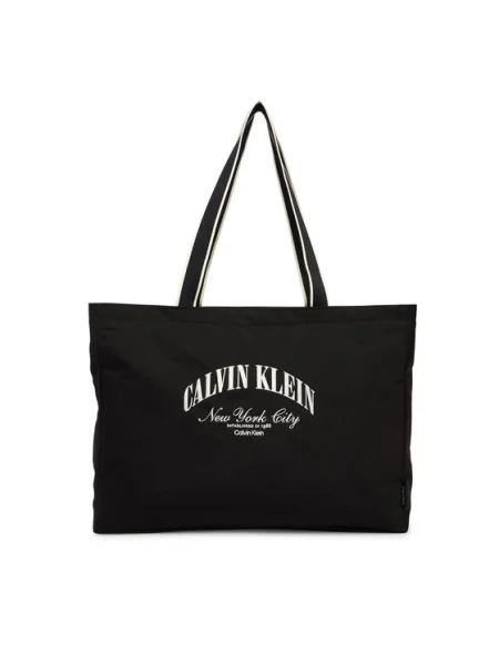 Calvin Klein Taška Graphic Capsule Tote čierna
