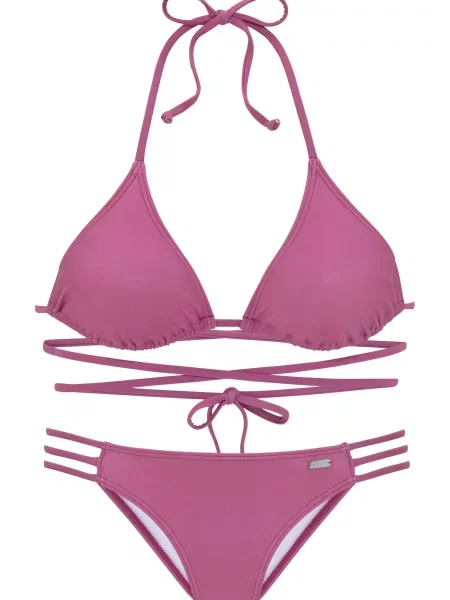 BUFFALO Costum de baie două piese roșu-violet roșu