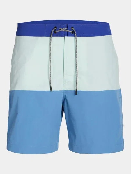 Jack & Jones Junior Плувни шорти Jpstcapri син
