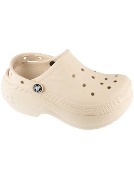 Félcipő Crocs bézs