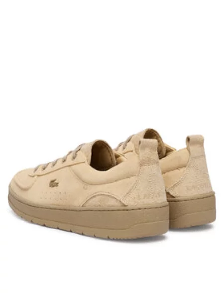 Lacoste Sneakersy Umpire Béžová hnedá