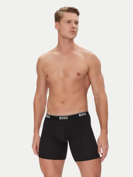 BOSS Boxeralsók / fehér fekete