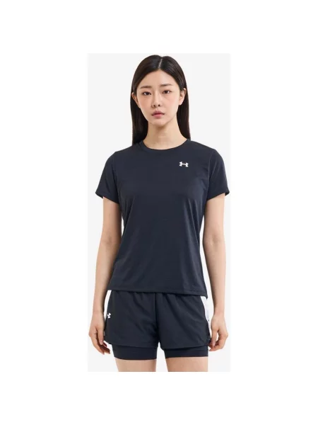 Koszulka z krótkim rękawem Under Armour Tech węgiel M czarny