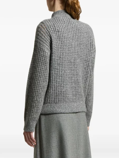 Cardigan Peserico tricotate gri