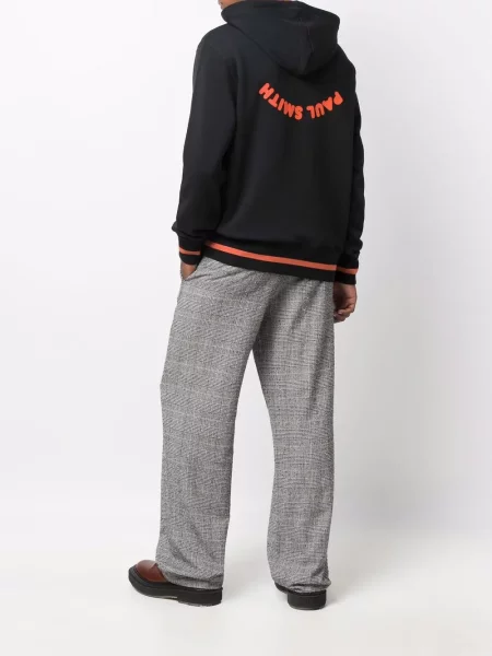 Hoodie Ps Paul Smith με σχέδιο μαύρο