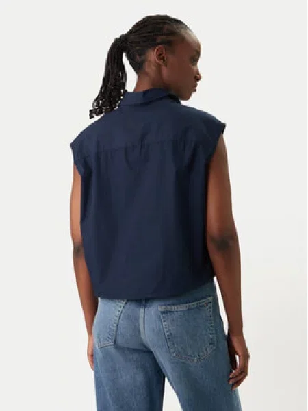 Tommy Jeans Marškiniai Tamsiai mėlyna