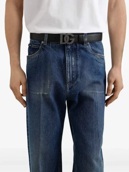 Curea Dolce & Gabbana din piele negru