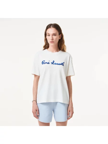 Футболка Lacoste белая