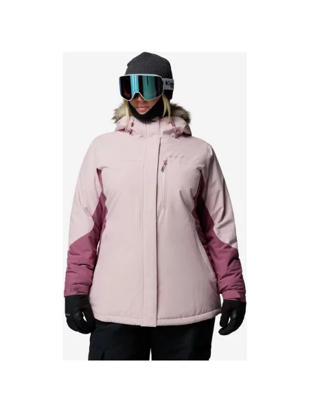 Kurtka z kapturem Columbia Ava Alpine II insulated S różowa