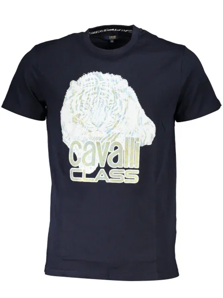 Tricou Cavalli Class scurt albastru