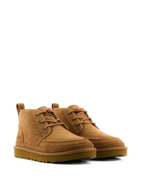 Desert boots Ugg με κορδόνια με δαντέλα καφέ