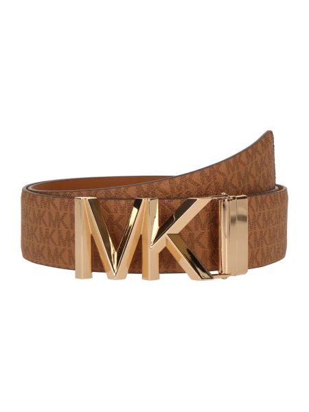 Michael Kors De piele cu două fețe curea bej