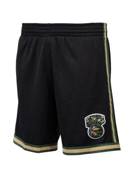 Pantaloni scurți Mitchell & Ness negru