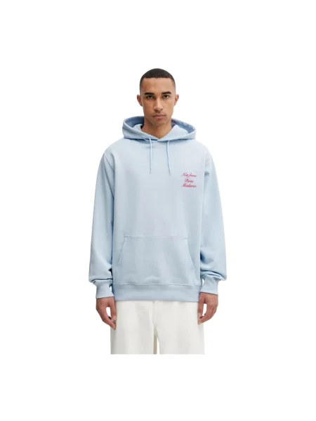 Bluza z kapturem Drole De Monsieur z kapturem niebieska