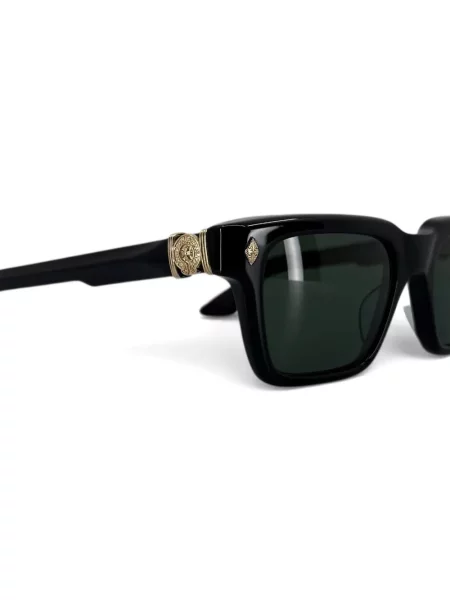 Ochelari de soare Chrome Hearts cu motiv cu inimi negru