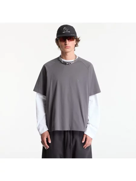 Tricou Boxy Short Sleeve T-Shirt Grey Five XS gri