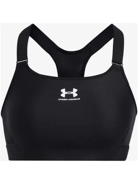 Biustonosz Under Armour High czarno-biały XS biały