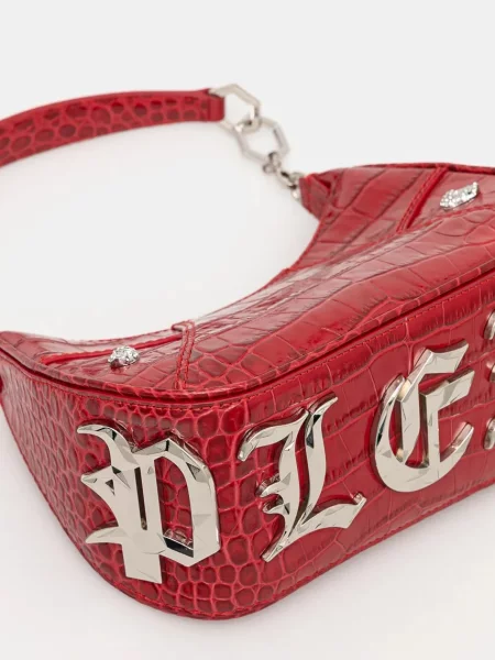 Philipp Plein bőr táska piros