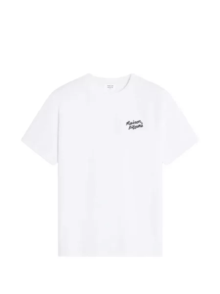 Tricou Maison Kitsune cu imagine alb