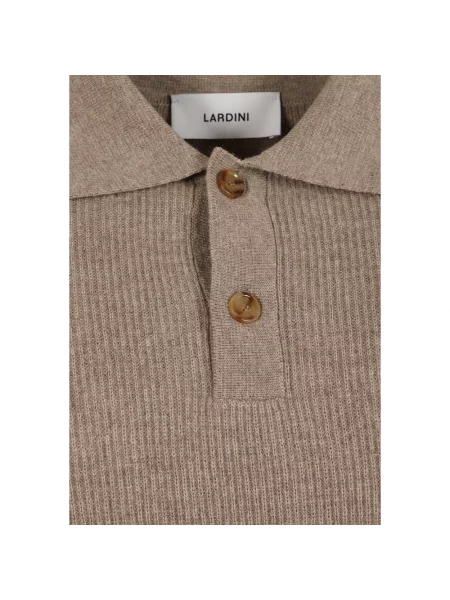 Koszulka polo Lardini beżowa