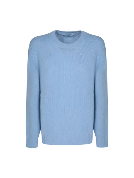Sweter Prada z kaszmiru niebieski