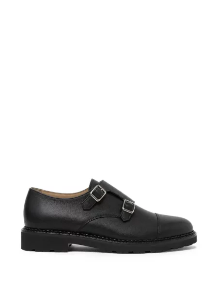 Pantofi monk Scarosso din piele negru
