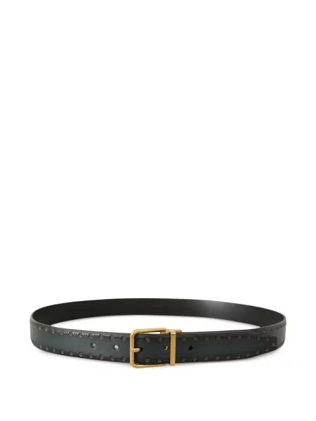 Cu centură curea Dolce & Gabbana din piele verde