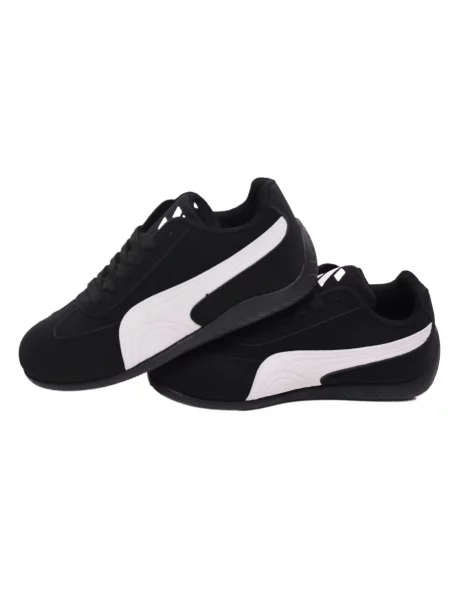 Кеди низькі STREAM штучна замша чорний